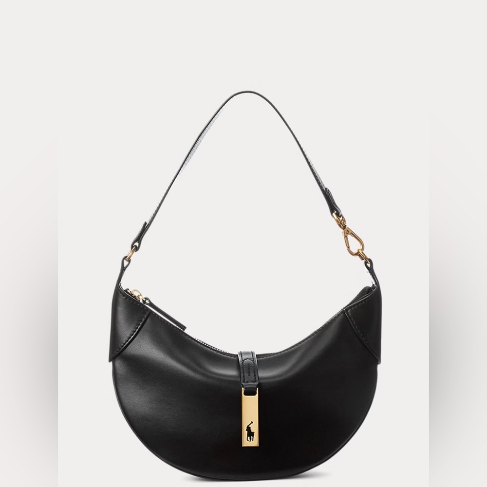 Ralph Lauren Polo ID Calfskin Mini Shoulder Bag